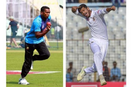 গোলাপি টেস্টে টাইগার একাদশে আল আমিন-নাঈম 