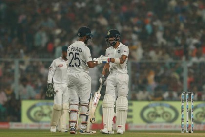 পিছিয়ে থেকে দিন শেষ করল টাইগাররা