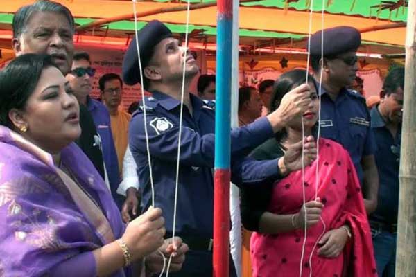 বঙ্গবন্ধুর জন্ম শতবার্ষিকী উপলক্ষে মানিকগঞ্জে কাবাডি প্রতিযোগিতা