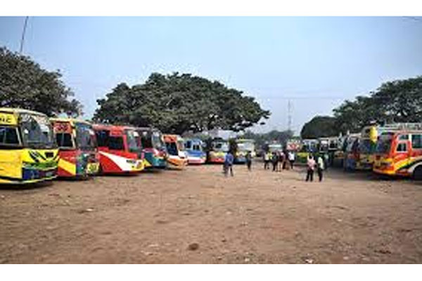 দিনাজপুরে বাস চালকদের কর্মবিরতি প্রত্যাহার