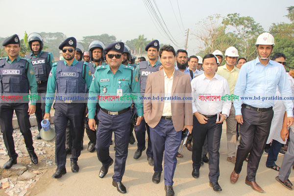 বরিশালে গণপূর্তের সাড়ে ৯ একর জমি অবৈধ দখলমুক্ত