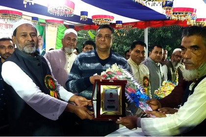 মাগুরা পৌর আওয়ামী লীগের নব নির্বাচিত নেতাদের সংবর্ধনা