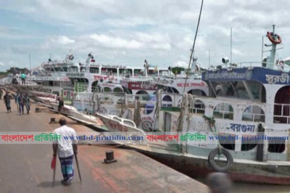 দাবি না মানলে অনির্দিষ্টকালের কর্মবিরতিতে যাবে বরিশালের নৌযান শ্রমিকরা