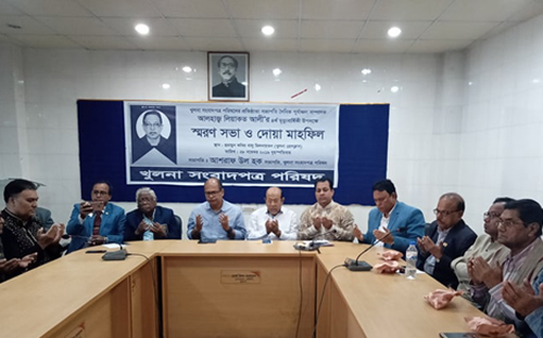 খুলনায় সাংবাদিক লিয়াকত আলীর স্মরণসভা 