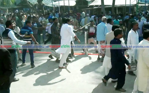 বিএনপির সম্মেলনে এক পক্ষের হামলায় অপর পক্ষের ৯ জন আহত