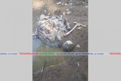 বস্তাবন্দি কঙ্কাল উদ্ধার