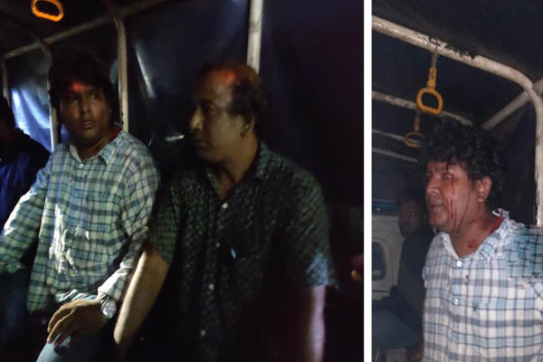 শান্তিনগরে সিপিবির মিছিলে ছাত্রলীগের হামলা