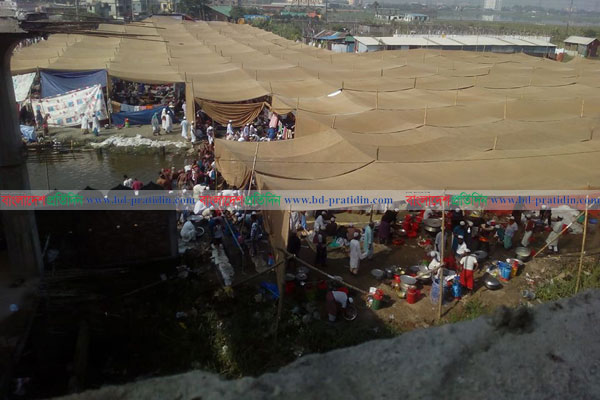 নারায়ণগঞ্জে তাবলীগ জামাতের ১১ জেলার ৩দিনের জোড় শুরু