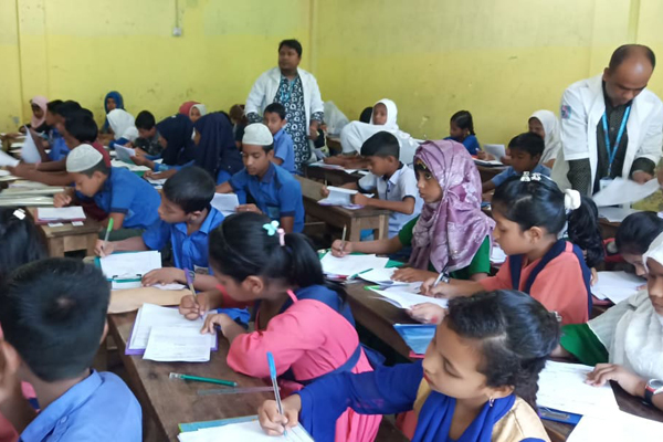 রায়পুরে বৃত্তি পরীক্ষা অনুষ্ঠিত