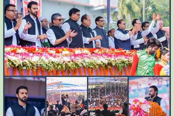 ত্রি-বার্ষিক সম্মেলন ঘিরে ব্যস্ত সময় পার করছেন শেখ তন্ময়