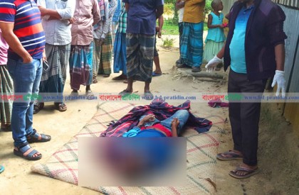 লামায় নিজ বাড়ির বাগান থেকে যুবকের লাশ উদ্ধার 