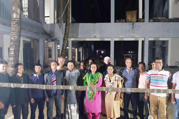 চরভদ্রাসনে অফিসার্স ক্লাবের ব্যাডমিন্টন টুর্নামেন্ট উদ্বোধন