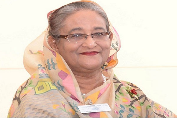 ঢাকার পথে প্রধানমন্ত্রী 