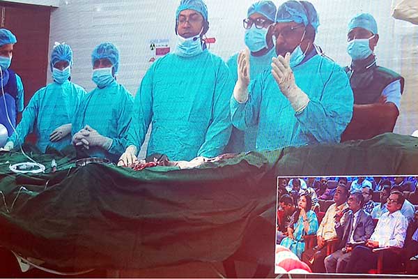 গাজীপুরে ঝুঁকিপূর্ণ হৃদরোগ চিকিৎসার ডেমন্সস্ট্রেসন ওয়ার্কসপ