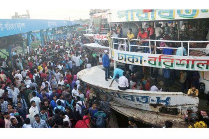 গত ১০ বছরে বরিশাল থেকে সর্বোচ্চ মানুষ এসেছে ঢাকায়