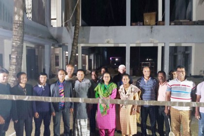 চরভদ্রাসনে অফিসার্স ক্লাবের ব্যাডমিন্টন টুর্নামেন্ট উদ্বোধন