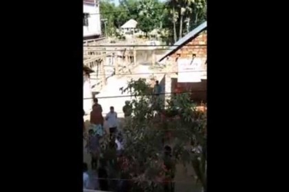 চাঁদা না দেয়ায় যুবককে পেটালেন ইউপি সদস্য (ভিডিও)