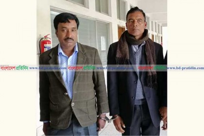 ঝিনাইদহে গ্রাম পুলিশকে মারধরের মামলায় ইউপি সচিব ও মেম্বরের কারাদণ্ড