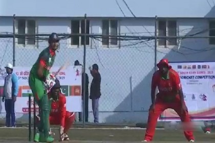তানভিরের ঘূর্ণিতে মালদ্বীপকে উড়িয়ে দিল বাংলাদেশ