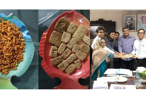 মাছের বিস্কুট ও চানাচুর উদ্ভাবন করলেন শেকৃবি’র গবেষকরা