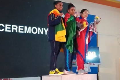 এসএ গেমস: ভারোত্তলনে স্বর্ণজয় মাবিয়ার
