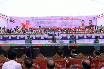 বরিশাল মহানগর আওয়ামী লীগের ত্রি-বার্ষিক সম্মেলন উদ্বোধন