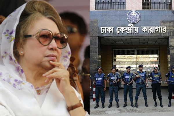 খালেদা জিয়ার মুক্তির দাবিতে আইনজীবীদের বিক্ষোভ