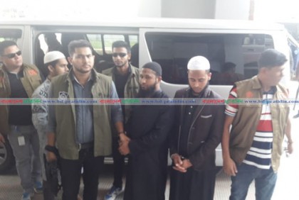নোয়াখালীতে ‘আনসারুল্লাহ বাংলা টিমের’ ৪ সদস্য আটক