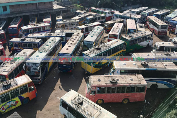 ময়মনসিংহে পরিবহন ধর্মঘট প্রত্যাহার