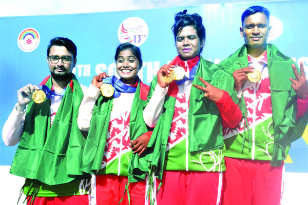সোনা জয়ে ইতিহাস বাংলাদেশের