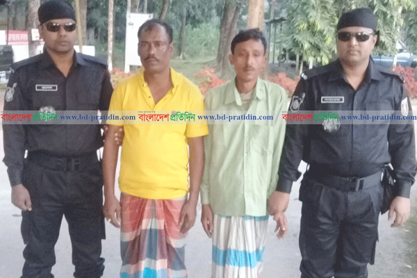 কিশোরগঞ্জে গাঁজাসহ ২ মাদক ব্যবসায়ী গ্রেফতার
