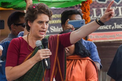 প্রিয়াঙ্কার কণ্ঠেও ‘বিজেপি হ্যায় তো মুমকিন হ্যায়’ স্লোগান!
