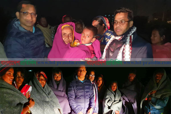 ব্রাহ্মণবাড়িয়ায় শীত বস্ত্র বিতরণ