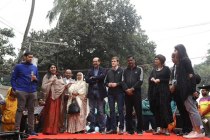 গুলশানে প্রতিবেশীদের মিলনমেলার ‘পাড়া উৎসব’