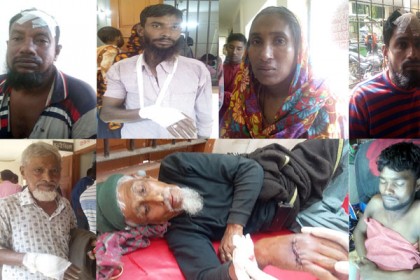 কলাপাড়ায় ধান কাটা নিয়ে সংঘর্ষে আহত ১৫