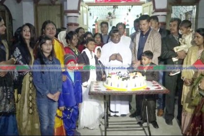 লক্ষ্মীপুরে 'শুভ বড়দিন' উপলক্ষে কঠোর নিরাপত্তা ব্যবস্থা