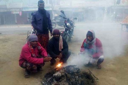 হাড় কাঁপানো শীতে কাঁপছে দিনাজপুর, সর্বনিম্ন তাপমাত্রা ৬.৮ 