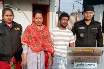 ময়মনসিংহে প্যাথাডিন ইনজেকশনসহ আটক ২