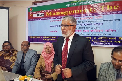 মাগুরায় সুষম খাদ্য ব্যবস্থাপনার নিরাপদ উপায় নিয়ে সেমিনার