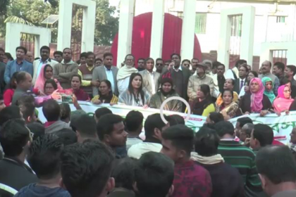 গণতন্ত্রের বিজয় দিবস উপলক্ষে টাঙ্গাইলে আনন্দ মিছিল