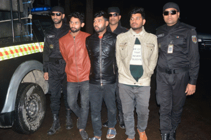 গাজীপুরে হত্যা মামলার ৩ আসামি গ্রেফতার