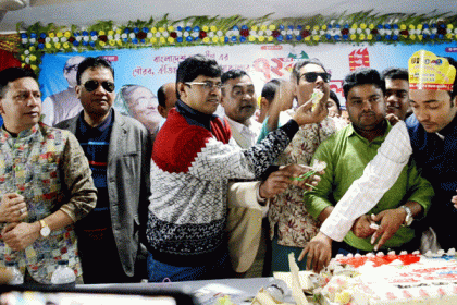 নোয়াখালীতে ছাত্রলীগের প্রতিষ্ঠাবার্ষিকী উদযাপন