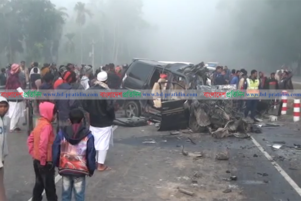 ফরিদপুরে একই পরিবারের ৪ ব্যক্তিসহ নিহত ৬