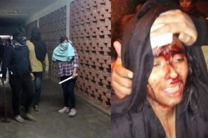 নেহরু বিশ্ববিদ্যালয়ে শিক্ষার্থীদের ওপর মুখোশধারীদের হামলা