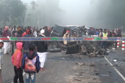 ফরিদপুরে একই পরিবারের ৪ ব্যক্তিসহ নিহত ৬