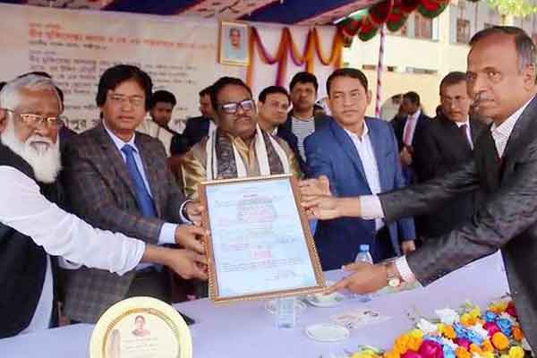 লক্ষ্মীপুর সরকারি কলেজ অধ্যক্ষের বিদায় সংবর্ধনা 