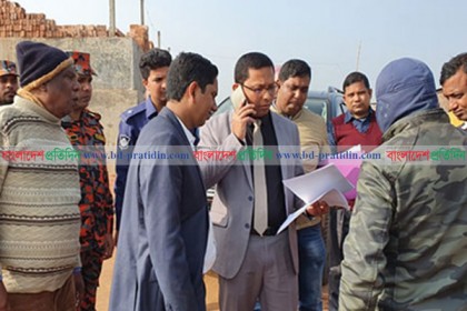 ব্রাহ্মণবাড়িয়ায় তিন ইটভাটাকে ৫ লাখ টাকা জরিমানা