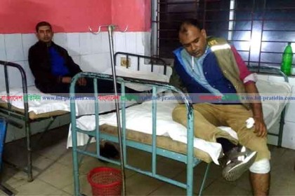 আসামির স্বজনদের হামলায় পিবিআই'র ৫ পুলিশ আহত