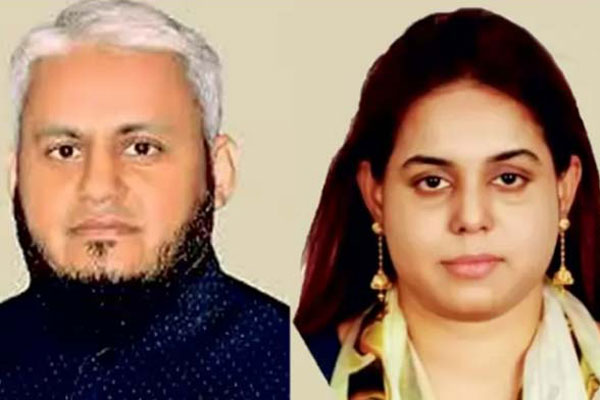একই ওয়ার্ডে কাউন্সিলর প্রার্থী ক্যাসিনো সাঈদ ও তার স্ত্রী