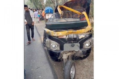 রাজবাড়ীতে বাস-থ্রি-হুইলার সংঘর্ষ, নিহত ৫ 